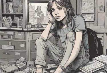 Close-up of hands gently holding a smooth stone symbolizing calm and balance.