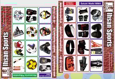Sports Items Brochure & Flyer Design – Professional Art Paper Printing