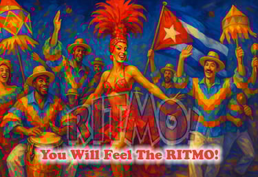The RITMO!® Never Stops with the Miami Conga Cuban Comparsa – The Ultimate Cuban Street Festival