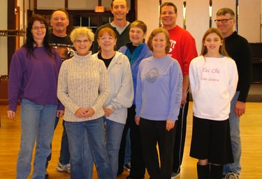 Tai Chi with Johnny's First Class 2012