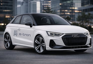 Audi A1 e-tron conceito 2029 carro elétrico compacto acessível