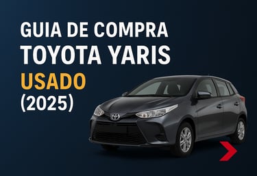 Toyota Yaris usado 2025: guia de compra completo