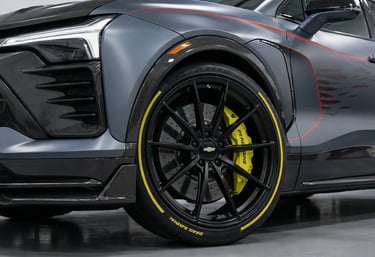 Roda da Blazer Peregrine Concept com freio esportivo V8 1000cv estilo Trackhawk