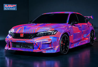 Honda Civic Type R HRC 2026 com visual extremo e foco total em desempenho nas pistas