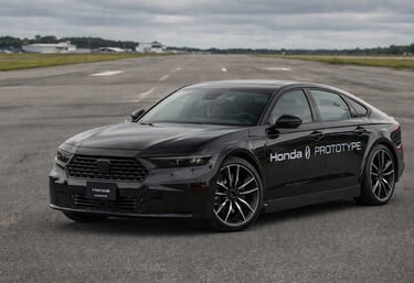 protótipo Honda Série 0 carro elétrico cancelado pela Honda em pista de testes