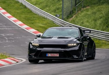 Mustang GTD Nürburgring recorde carro mais rapido da America ultrapassando Corvette ZR1X