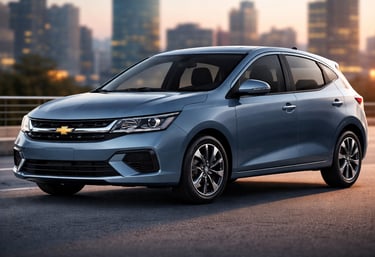 novo celta 2026 hatch moderno inspirado no Chevrolet Aveo