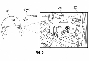 Patente da GM mostra tecnologia de realidade aumentada para eliminar pontos cegos.