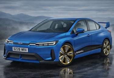 Subaru elétrico com alma do Impreza conceito esportivo da marca japonesa