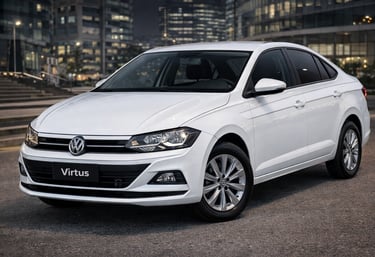 Volkswagen Virtus sedan usado analisado na tabela FIPE de fevereiro de 2026