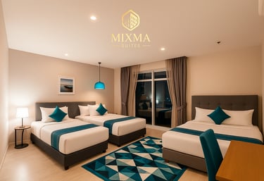Mixma Suites Apartment Hotel at Mercure Kota Kinabalu with stunning sea and city views