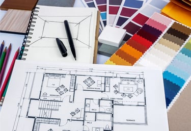 "Plans par Maison Haute, spécialiste en architecture d'intérieur et bien-être."