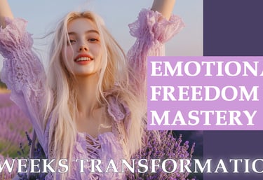 Emotional Freedom Mastery transformational course: 2 Month