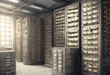 A Vital Records vault