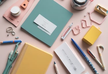 Zdjęcie z artykułami szkolnymi