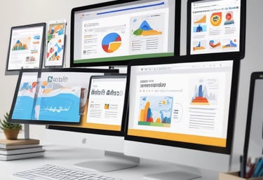 man writing on glass board