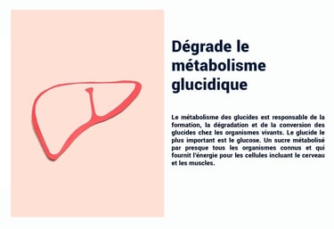 PESTICIDES DEGRADE METABOLISME GLUCIDIQUE