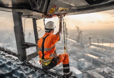 safety harness manufacture ship from malaysia osha 29 CFR 1926 military harness MIL-STD-87174 ANSI