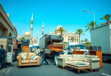 شركة رافع لنقل العفش بالكويت