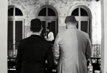 photo de mariage soirée