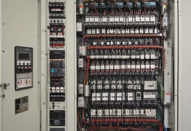 A customer service area features a desk with two employees, one wearing a red uniform and the other assisting a customer. The setting includes a colorful backdrop with life-sized cutouts of young people and the word 'Loop' in large letters. The counter displays digital numbers, and promotional materials are placed on the desk.