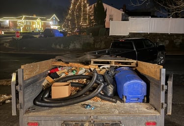 Construction debris hauling and junk removal service in Boston, Newton, Belmont, and Waltham