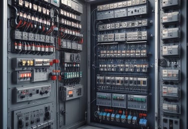 A smart home automation system in action.