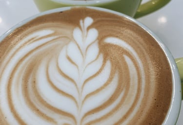 Latte hot or iced, auburn 