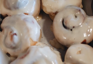 Best homemade cinnamon rolls, Auburn