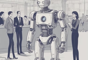 a man riding a skateboard down a street next to tall buildings