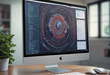 Two small wheeled robotic platforms with chassis and colorful wiring are placed on a table. Each robot features a yellow base with black tires and exposed circuit components. Nearby, a blue and black electronic board is connected with a wire.