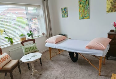 Image inside The Eden Holistic Health Studio, a calming space to help you relax and unwind.