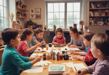 a person is doing something with a pencil