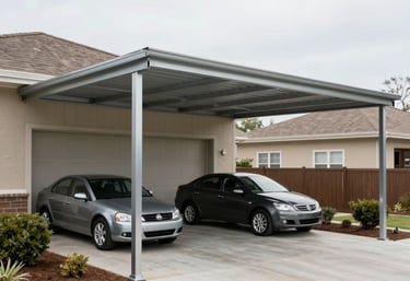 Close-up of a welder's hands skillfully joining steel pieces with sparks flying.