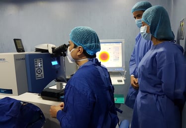 Cirugía ocular con láser de Oftalmología en Guayaquil