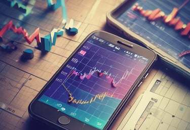 A team of financial analysts discussing market trends.
