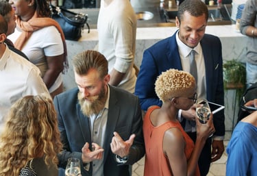 Déjeuner de professionnels