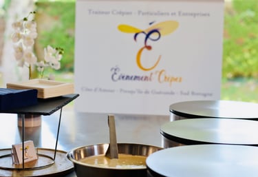 Présentation matériel de cuisson et de dressage pour les crêpes et les galettes