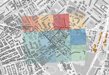 Carte de l'impact pollution population ipp pour la qualité de l'air