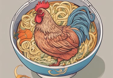 A colorful plate of traditional Indonesian gado-gado with peanut sauce drizzled over mixed vegetables and boiled eggs.