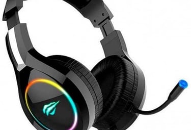 Havit HV-H2232d - Fone de Ouvido, Gamer, Iluminação RGB, com Microfone, Falante de 50mm, Conector 3.