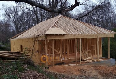 Fase de framing en casa nueva – Gavo Remodeling