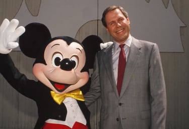 Mickey Mouse and Eisner