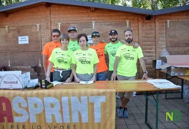Team organizzazione gara Sordevolo