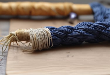 black blue and yellow textile