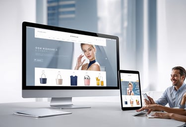 Stunning ecommerce website