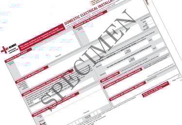 EICR Electrical certificate