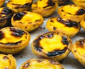 Lisbon - the countries national pastry is the Pastel de Nata, with an egg custard