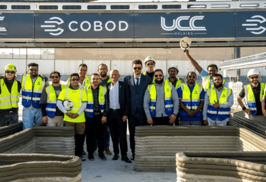 Construction of 3D printed schools