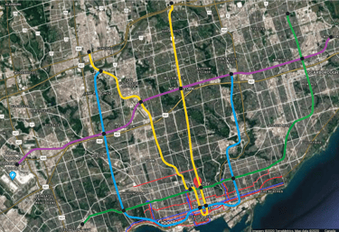 Toronto Metro Rail Expansion